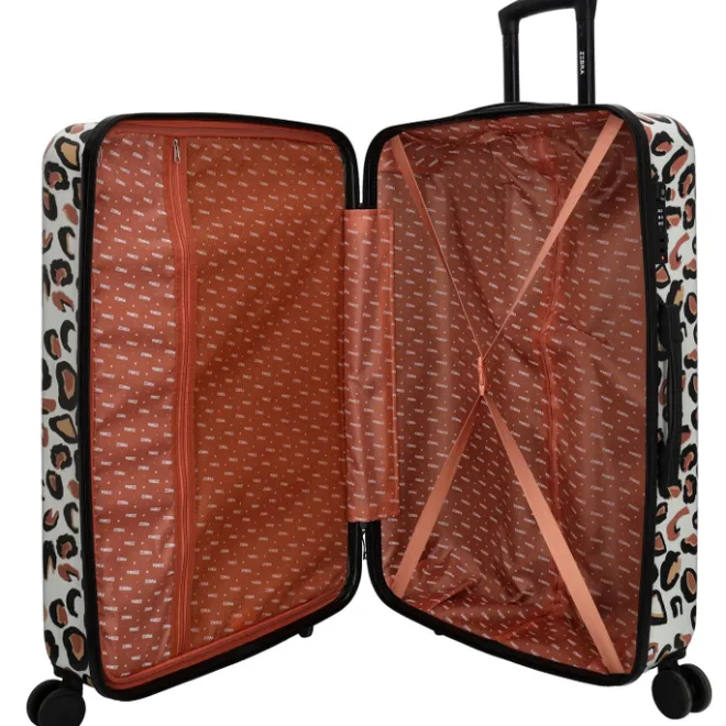 Hot Zebra Trends Zebra Travel Trolley L leopard