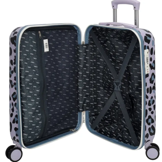 Outlet Zebra Trends Animal Travel Cabin Trolley panther lila
