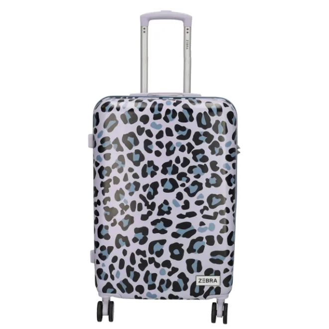 Hot Zebra Trends Animal Travel Trolley M panther lila