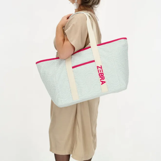 Outlet Zebra Trends Elise Beachbag lightblue