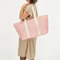 Zebra Trends Elise Beachbag pink boho