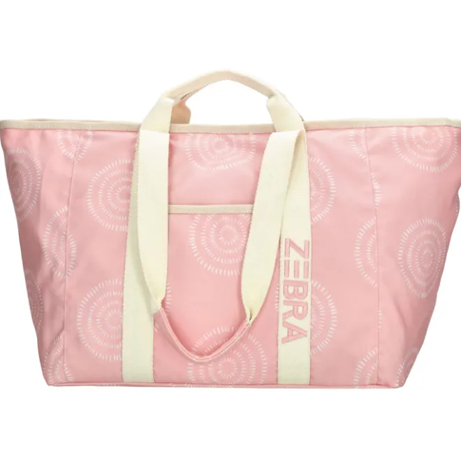 Zebra Trends Elise Beachbag pink boho