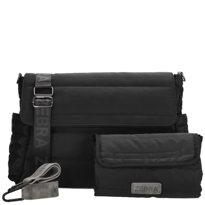 Clearance Zebra Trends Elske Diaperbag black