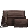 Best Zebra Trends Elske Diaperbag dark brown