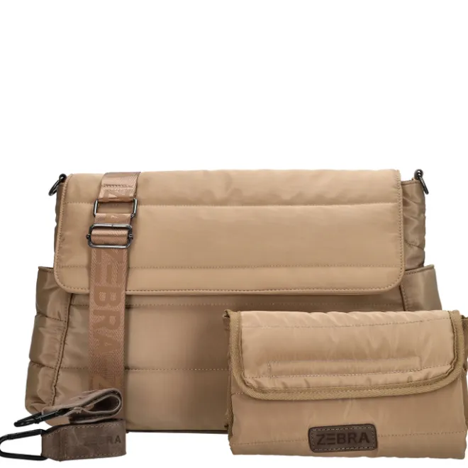 Online Zebra Trends Elske Diaperbag taupe