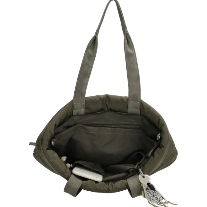 Discount Zebra Trends Elske Shopper II olijfgroen