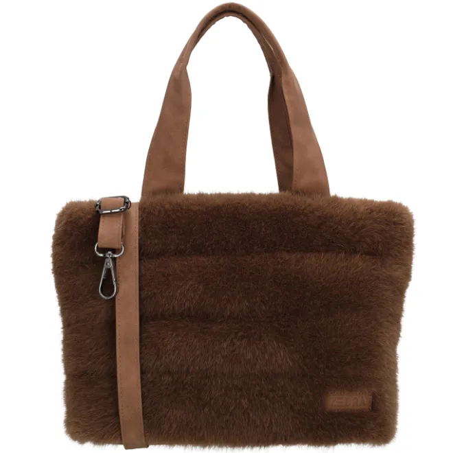 Best Zebra Trends Emma Handbag mid brown