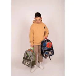 Best Zebra Trends Finn Rugzak zwart-donkerblauw