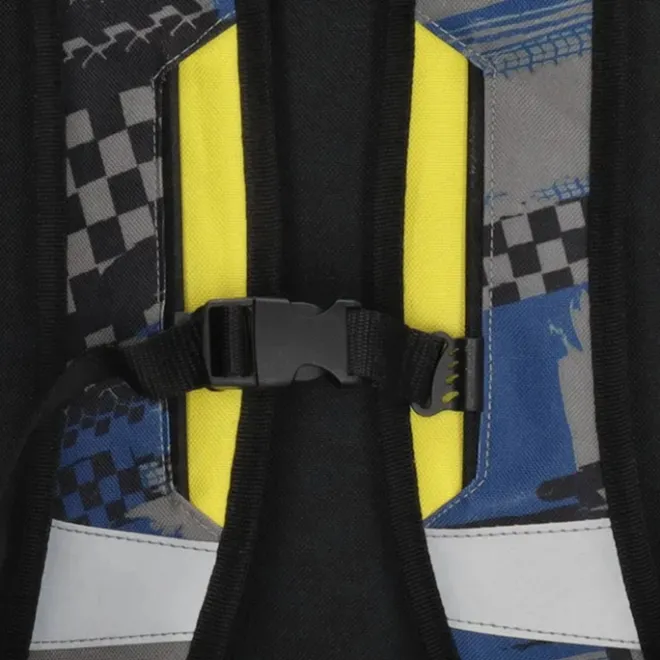 Best Zebra Trends Finn Rugzak zwart-donkerblauw