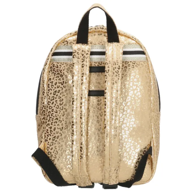 Sale Zebra Trends Girls Leopard Rugzak goud