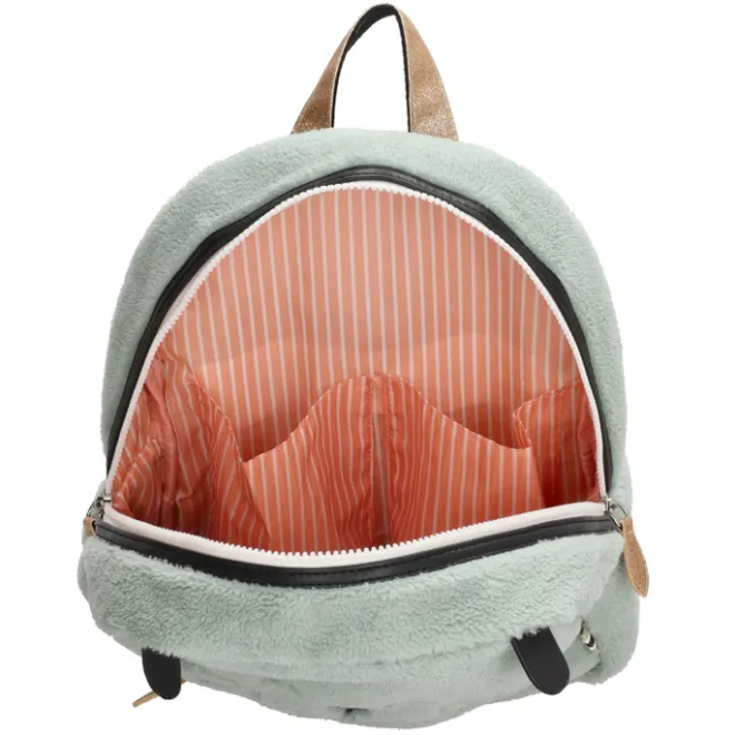 Online Zebra Trends Girls Rugzak Teddy Cat mint