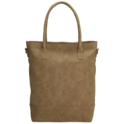 Zebra Trends Kartel Met Rits Shopper olijfgroen