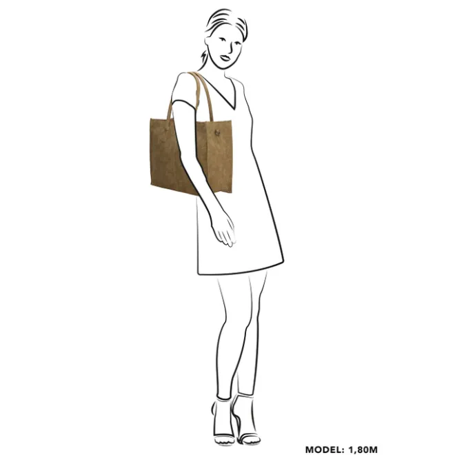 New Zebra Trends Lisa Shopper olijfgroen