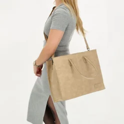 Clearance Zebra Trends Lisa XL Shopper taupe