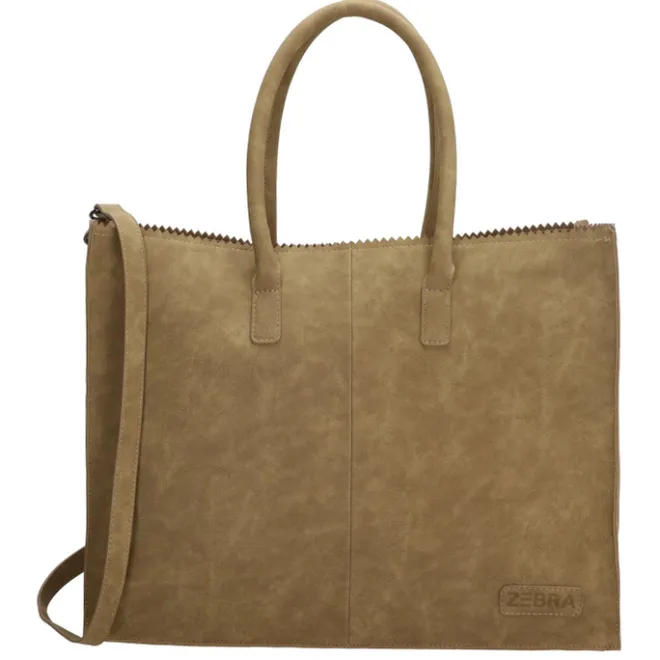 Hot Zebra Trends Lisa XL Shopper olijfgroen
