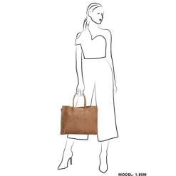 Outlet Zebra Trends Lisa XL Shopper camel