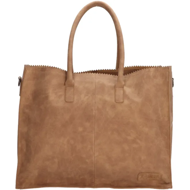 Outlet Zebra Trends Lisa XL Shopper camel