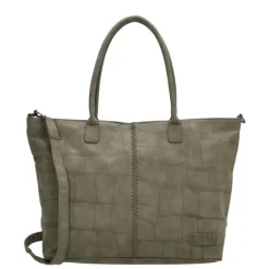 Outlet Zebra Trends Mirjam Shopper olijfgroen