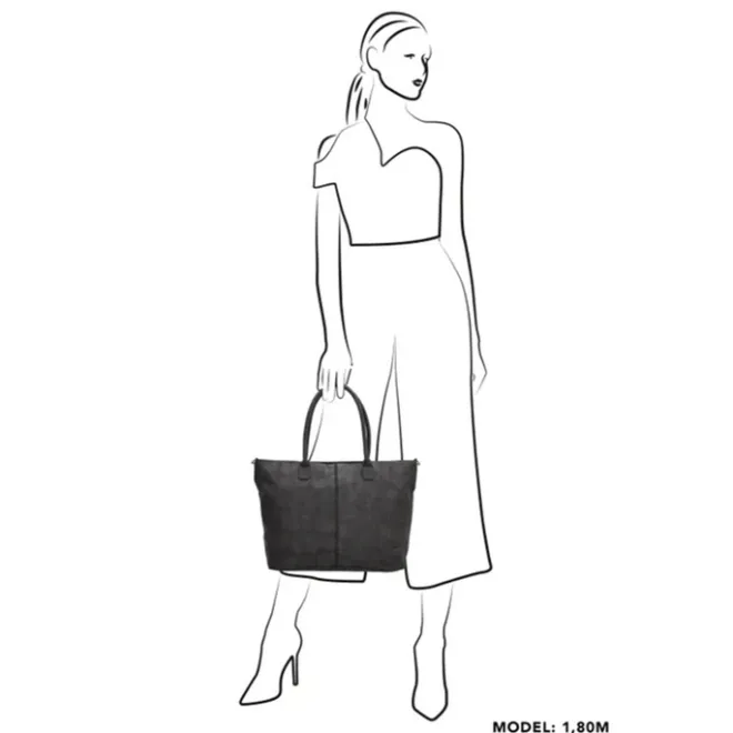 Outlet Zebra Trends Mirjam Shopper olijfgroen
