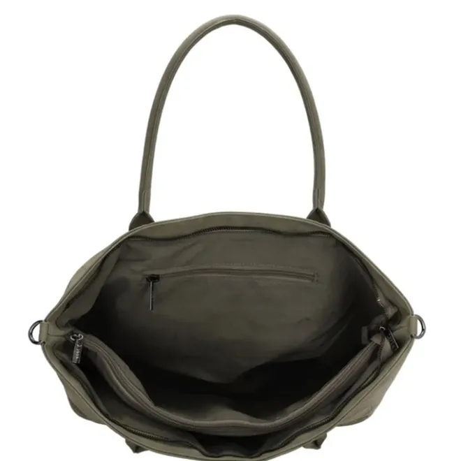 Outlet Zebra Trends Mirjam Shopper olijfgroen