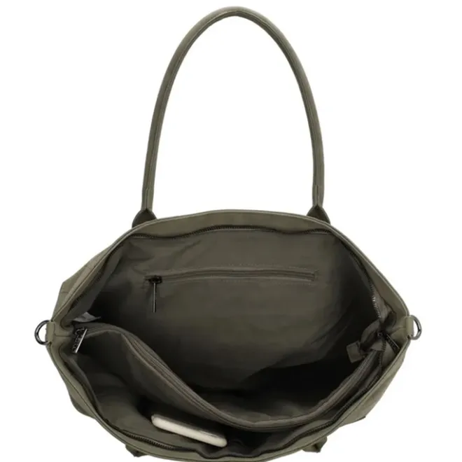 Outlet Zebra Trends Mirjam Shopper olijfgroen