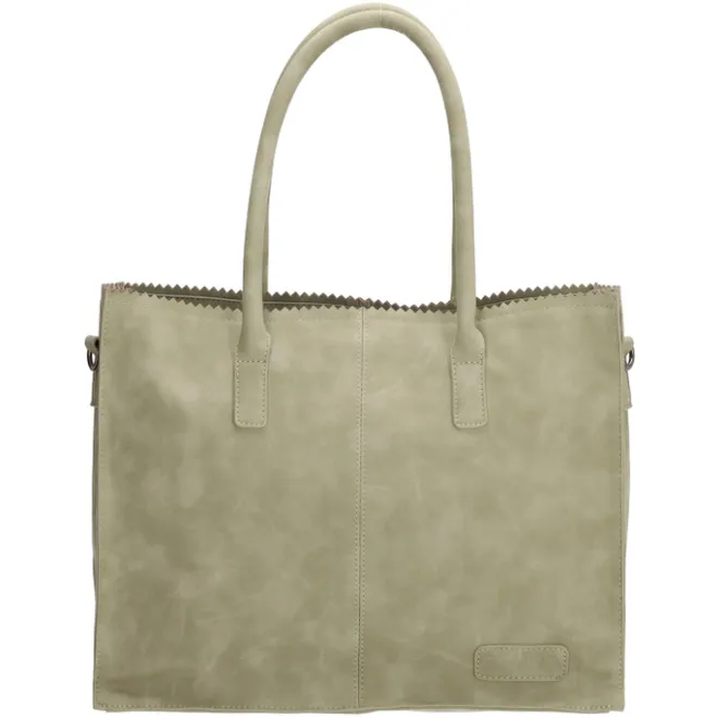 Outlet Zebra Trends Natural Bag Lisa Shopper groen