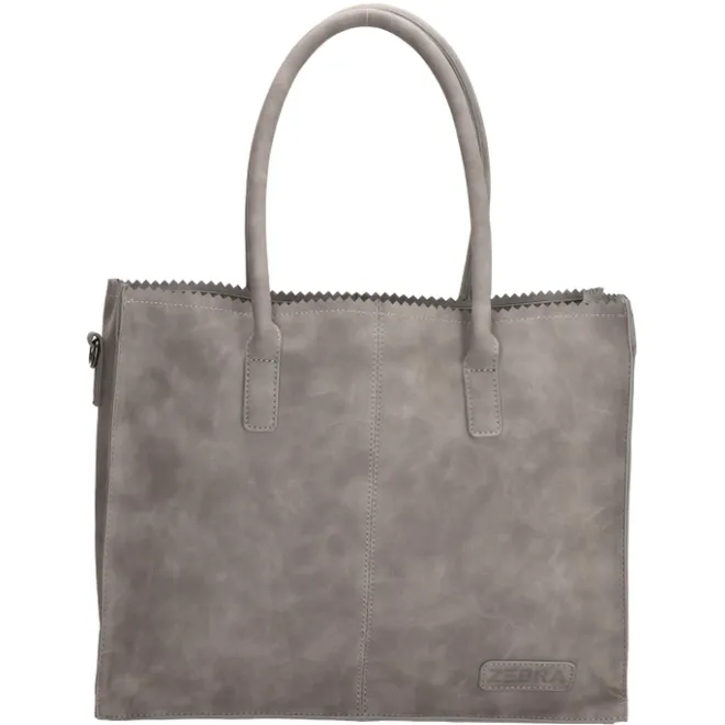 Outlet Zebra Trends Natural Bag Lisa Shopper middengrijs