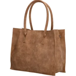 Online Zebra Trends Natural Bag Lisa Shopper camel