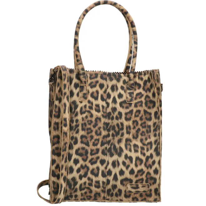 Online Zebra Trends Natural Bag Rosa leo camel