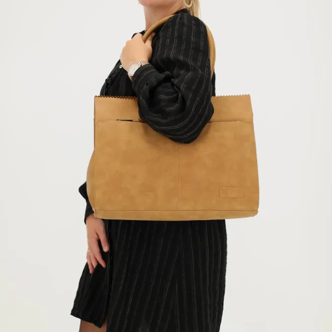 Best Zebra Trends Noa Laptoptas camel