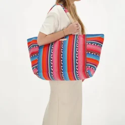 Sale Zebra Trends Richelle Beachbag multi fuchsia