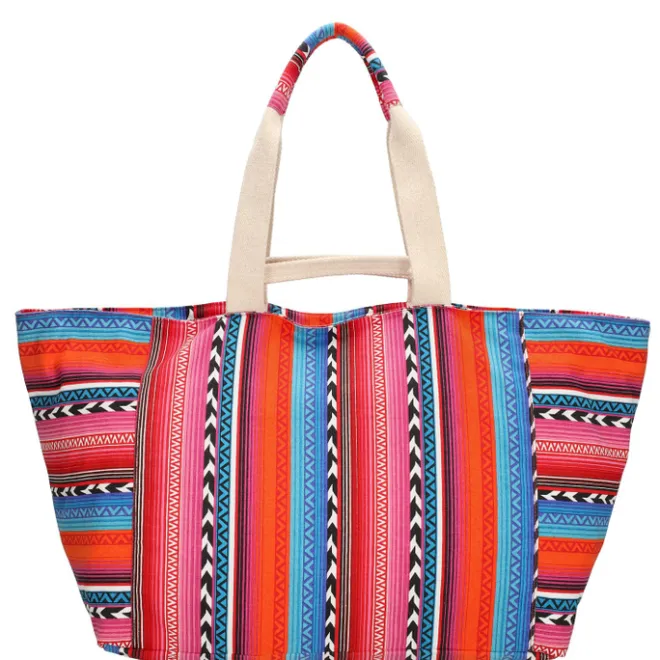 Sale Zebra Trends Richelle Beachbag multi fuchsia