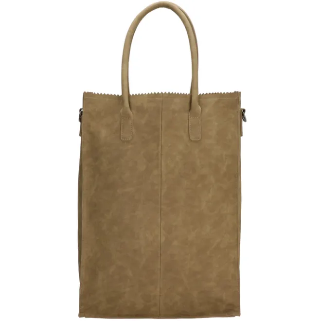 Hot Zebra Trends Rosa XL Shopper olijfgroen