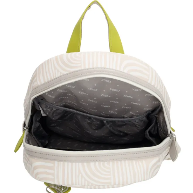 Best Zebra Trends Saar Backpack beige bows