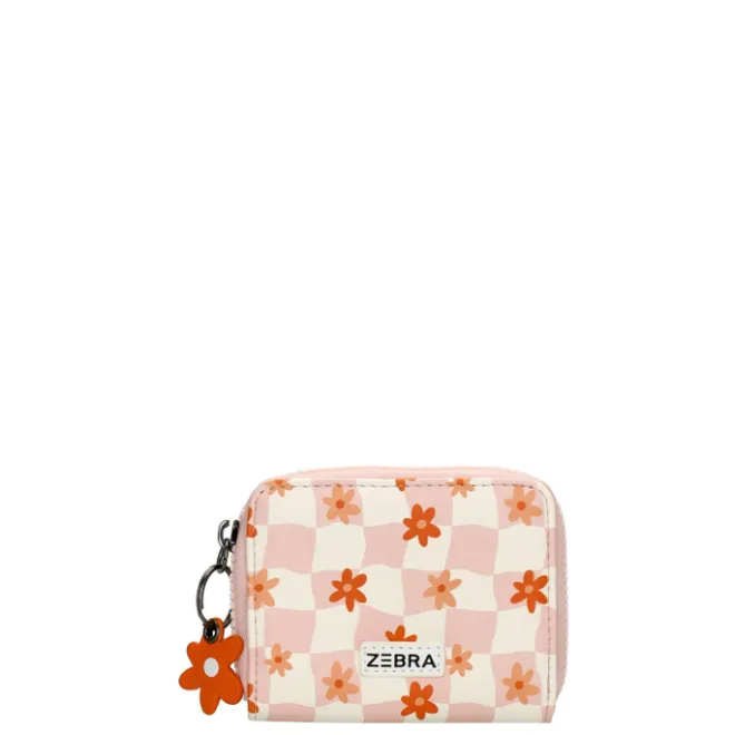Hot Zebra Trends Saar Wallet flowers