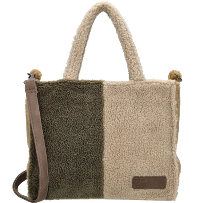 New Zebra Trends Teddy Denise Handbag M taupe