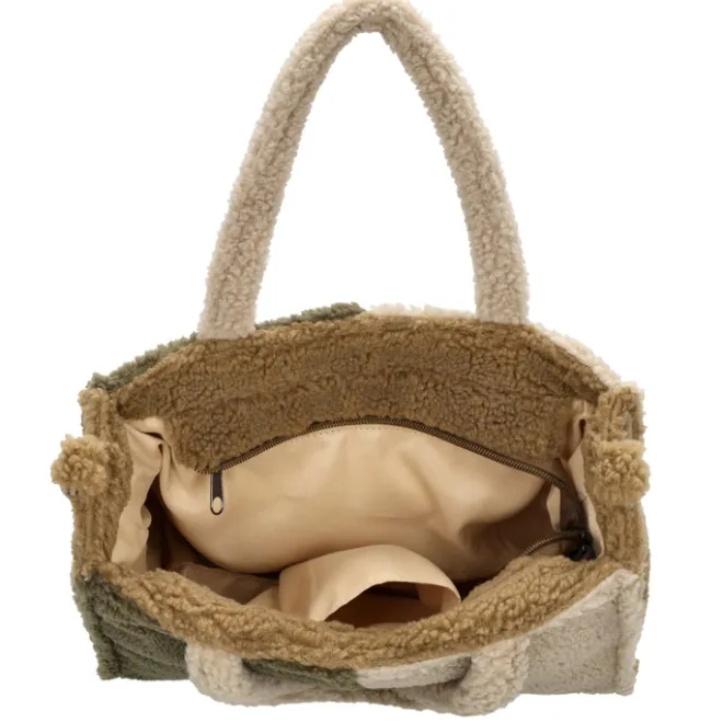 New Zebra Trends Teddy Denise Handbag M taupe