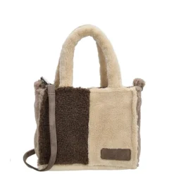 Best Zebra Trends Teddy Denise Handbag darkbrown
