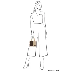 Best Zebra Trends Teddy Denise Handbag darkbrown