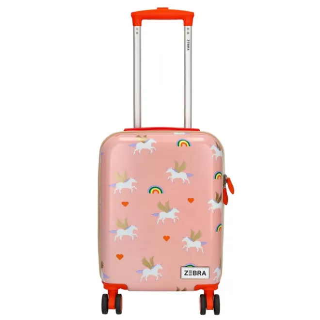 Outlet Zebra Trends Travel Kinderkoffer roze