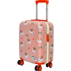 Outlet Zebra Trends Travel Kinderkoffer roze